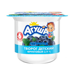 Творог Агуша 100 гр Черника 3,9% (с 6 мес)