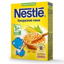 Каша Nestle безмолочная 200 гр Кукурузная (1 ступень)