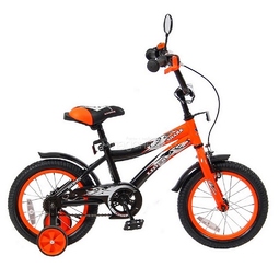 Велосипед двухколесный Velolider 14" Lider Shark 14A-1487 Оранжевый/Черный