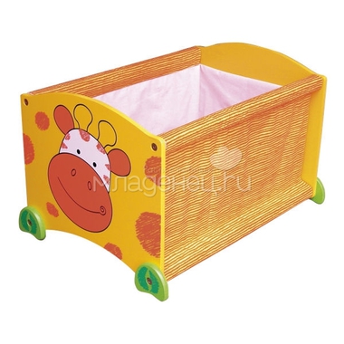 Ящик для игрушек I`m Toy С мягкими бортами 0