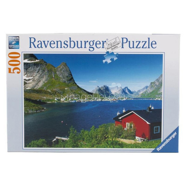 Пазл Ravensburger 500 элементов Норвежский фьорд 1