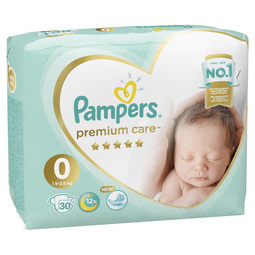 pampers premium care 0 cena