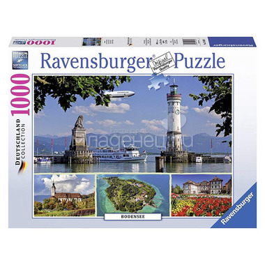 Пазл Ravensburger 1000 элементов Боденское озеро 1