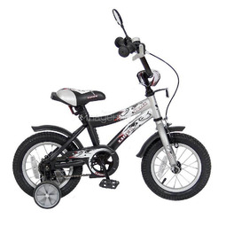 Велосипед двухколесный Velolider 12" Lider Shark 12A-1287 Серый/Черный