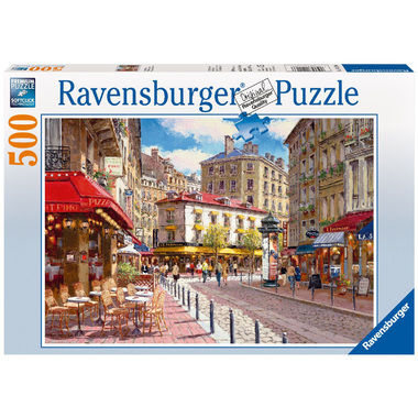 Пазл Ravensburger 500 элементов Кафе в старом городе 1