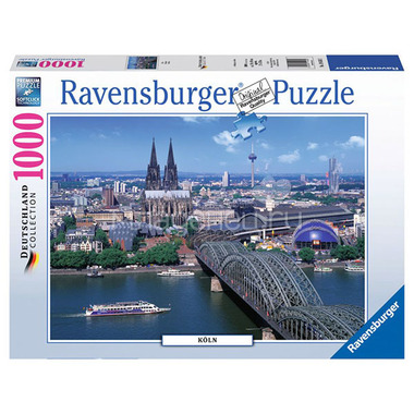 Пазл Ravensburger 1000 элементов Кёльн 1