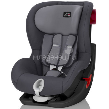 Автокресло Britax Roemer King II Black Series Storm Grey Trendline 0