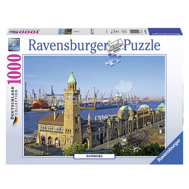 Пазл Ravensburger 1000 элементов Гамбург 1