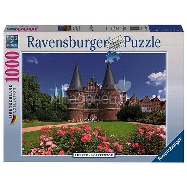 Пазл Ravensburger 1000 элементов Любек – Холстентор 2