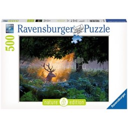 Пазл Ravensburger 500 элементов Олень в лучах заходящего солнца