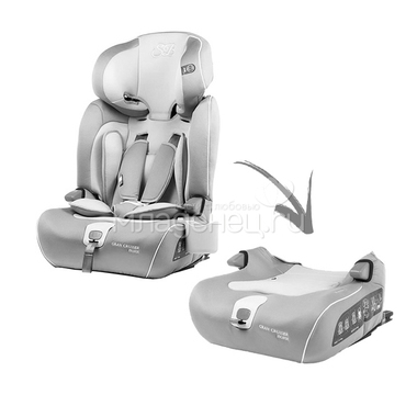 Автокресло Sweet Baby Gran Cruiser Isofix группа 123 Grey 3