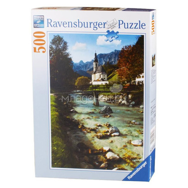 Пазл Ravensburger 500 элементов Горная Бавария 1