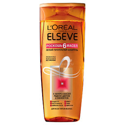 Шампунь L&#039;Oreal Elseve Роскошь 6 масел 400 мл