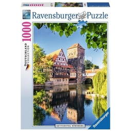 Пазл Ravensburger 1000 элементов Отражения Нюрнберга