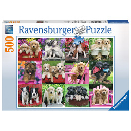 Пазл Ravensburger 500 элементов Друзья-щенки