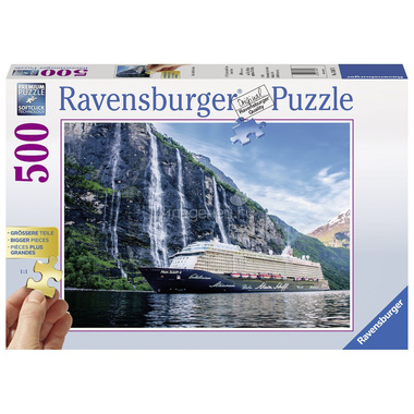 Пазл Ravensburger 500 элементов Мой корабль 4 во фьорде 1